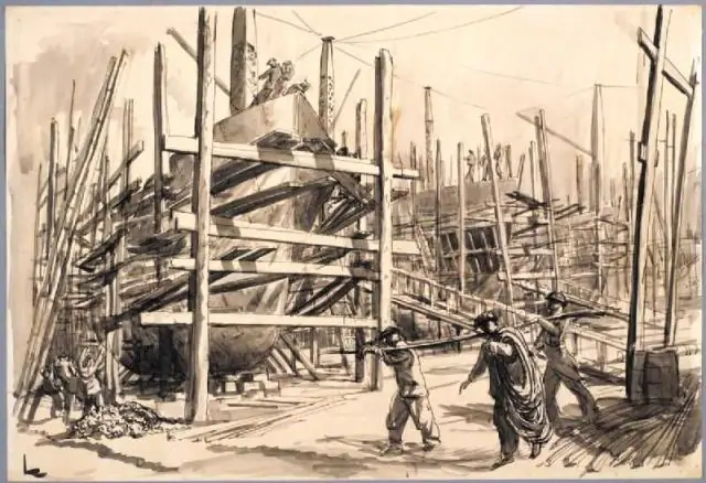 Лодка и судостроители на подъеме