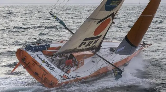 Route Du Rhum: «PRB» теряет мачту