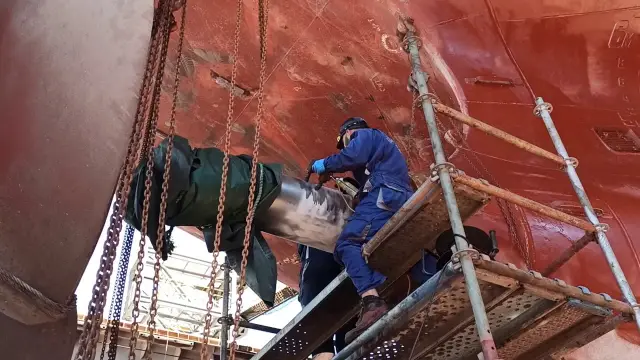 Осмотр «Эрикссон»: поврежден карданный вал