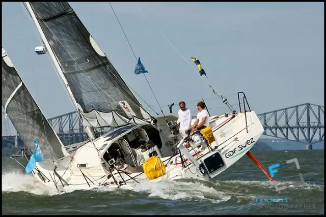 Немец впереди Transat